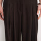 Cath x WYSE Audrey Wool Blend Trouser - Chocolate