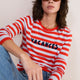 Cath x WYSE Brigitte Jumper - Blue/Red Stripe