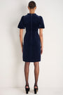 Cath x WYSE Diana Velvet Dress - Midnight