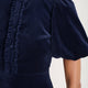 Cath x WYSE Diana Velvet Dress - Midnight