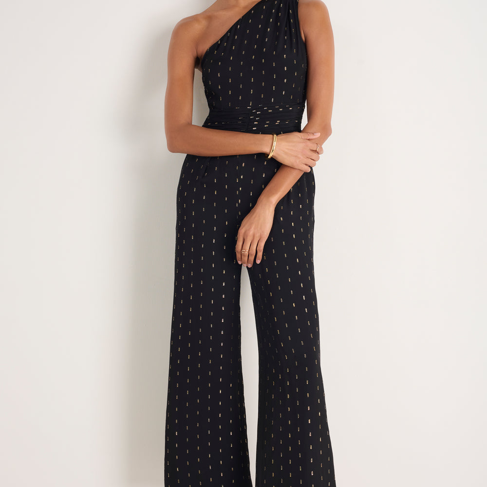 Cath x WYSE Jagger Jumpsuit - Black/Gold