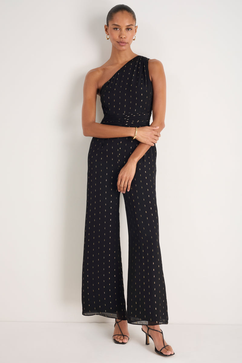Cath x WYSE Jagger Jumpsuit - Black/Gold