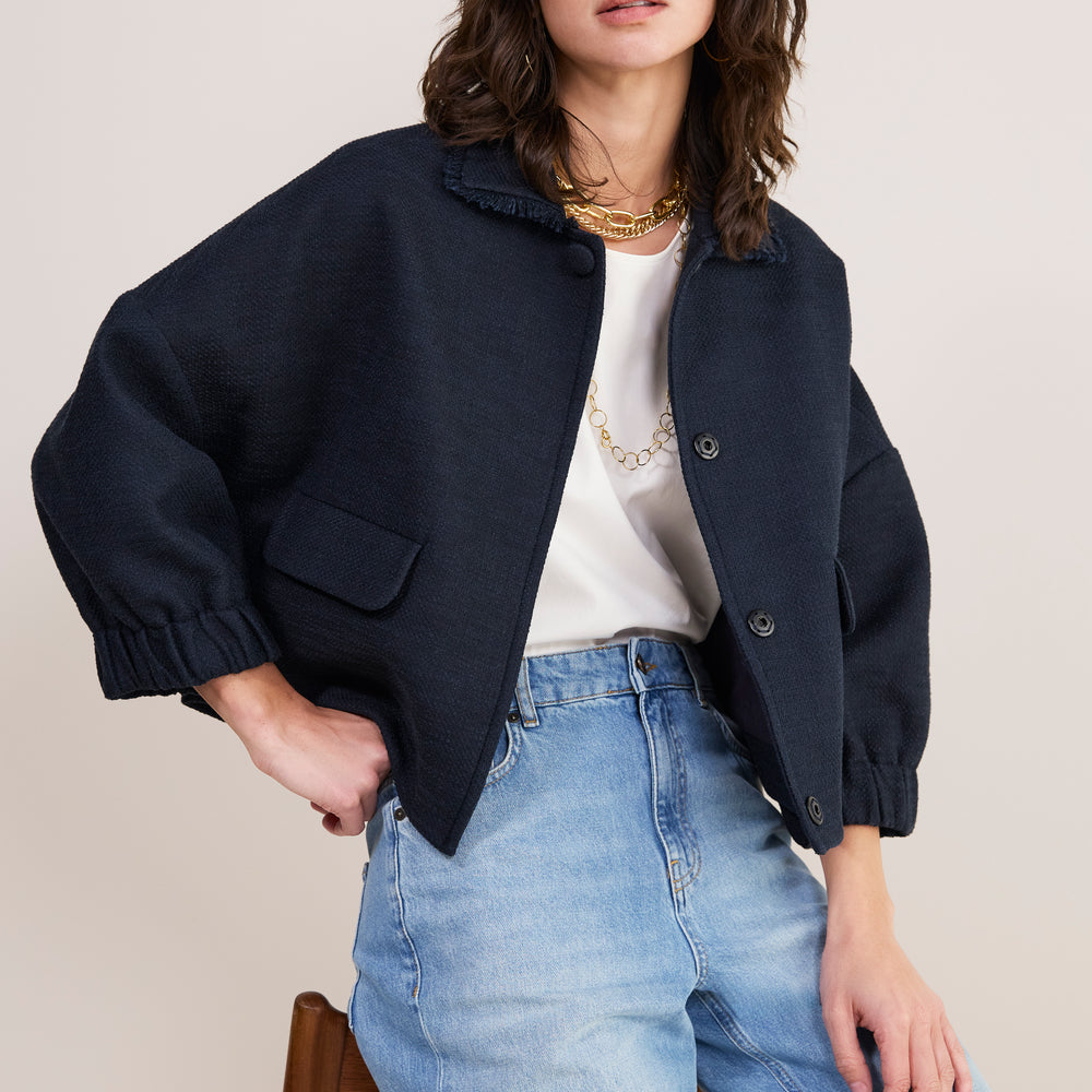 Cath x WYSE Marseille Jacket - Midnight