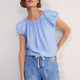 Cath x WYSE Mistral Top - Chambray Blue