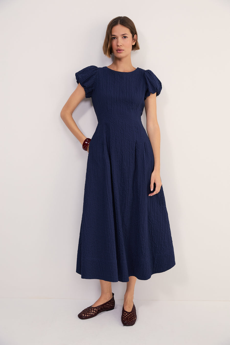 Cath x WYSE Monaco Dress - Midnight