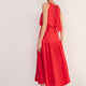 Cath x WYSE Riviera Dress - Red Pop