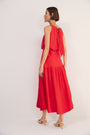 Cath x WYSE Riviera Dress - Red Pop