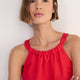 Cath x WYSE Riviera Dress - Red Pop