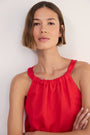 Cath x WYSE Riviera Dress - Red Pop