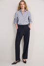 Cath x WYSE Tess Wool Blend Tailored Trouser - Midnight