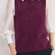 Cath x WYSE Tory Brushed Tank - Aubergine