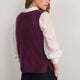 Cath x WYSE Tory Brushed Tank - Aubergine