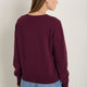Catrin Cashmere Jumper - Deep Fig