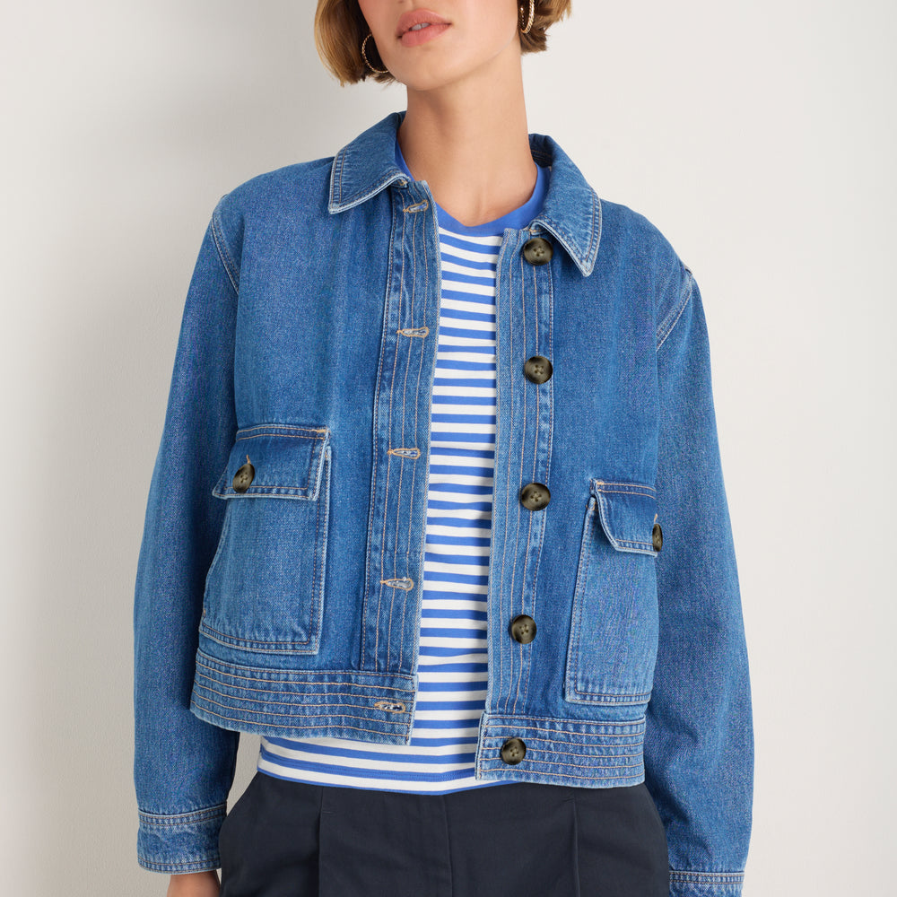 Catrin Jacket - Mid Wash