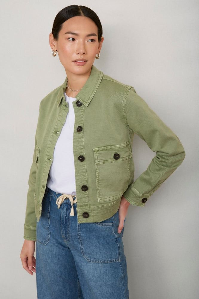 Catrin Jacket - Pistachio Green