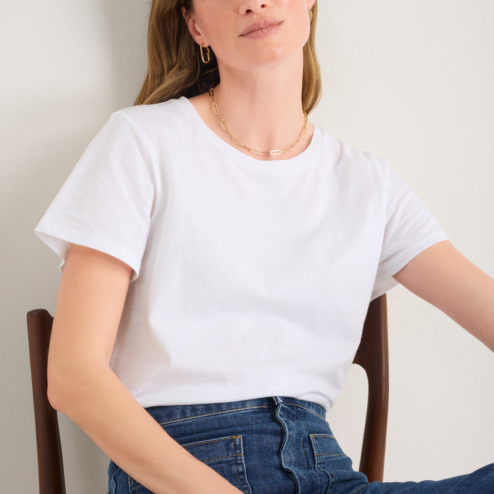 Celina Tee - White