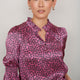 Celine Silk Blouse - Pink Floral
