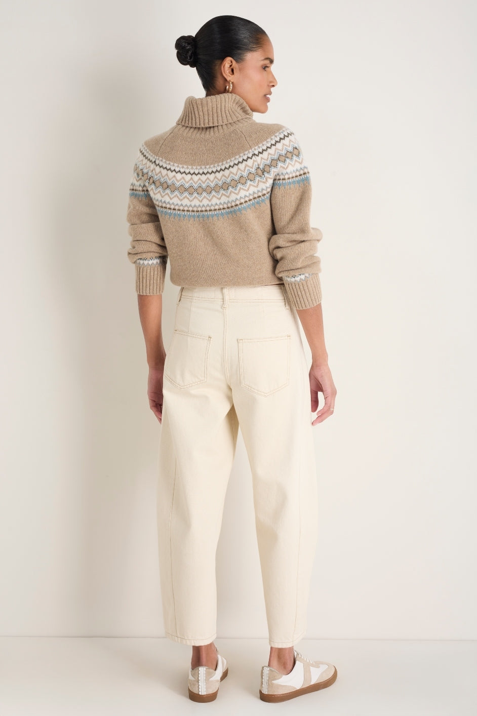 Charlie Horseshoe Jean - Ecru