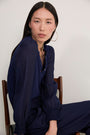 Charlise Long Sleeve Top - Midnight