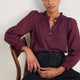 Charlise Top - Deep Fig