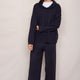 Chloe Knitted Travel Trouser - Midnight