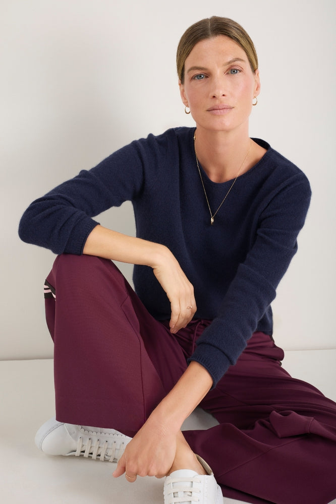 Chrissie Cashmere Jumper - Midnight