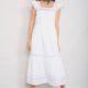 Claudie Dress - White