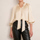 Clea Silk Blouse - Oyster