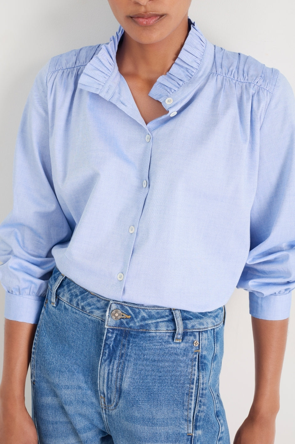Clemmy Classic Shirt - Chambray