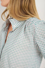 Clemmy Classic Shirt - Green/Pink Check