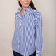 Clemmy Shirt - Blue Stripe