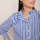 Clemmy Shirt - Blue Stripe
