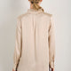 Clemmy Silk Satin Blouse - Oyster