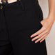 Cleo Cotton Culotte - Blue/Black