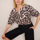 Cleo Cotton Culotte - Blue/Black