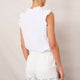 Cora Embroidered Short - White