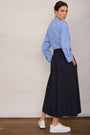 Colette Dress - Midnight/Stripe