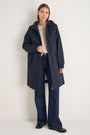 Colette Waterproof 3-In-1 Long Lined Raincoat - Midnight