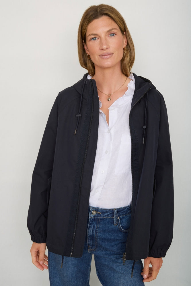 Colette Waterproof Rain Jacket - Midnight