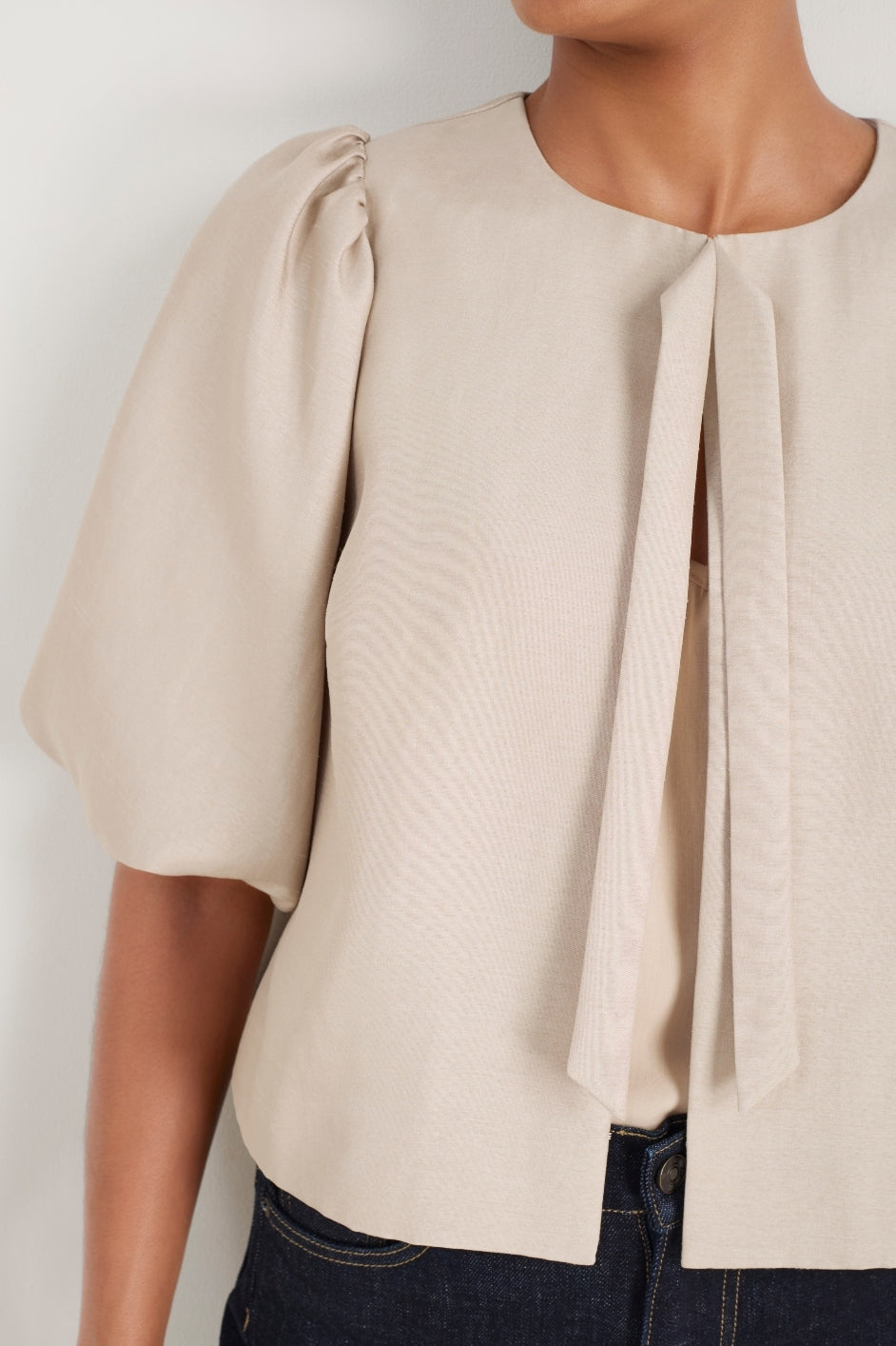 Coral Top - Champagne