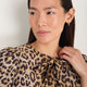 Coral Top - Leopard