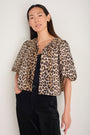 Coral Top - Leopard