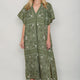 DB X Wyse Terra Dress - Olive Bandana