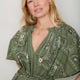 DB X Wyse Terra Dress - Olive Bandana