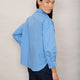 DB X Wyse Cotton Shirt - Cornflower Blue