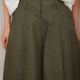 DB X Wyse Pleated Culotte Trouser - Khaki