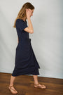DB X Wyse Jersey Wrap Dress - Midnight