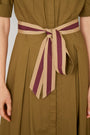DB X Wyse Shirt Dress - Khaki