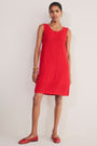 DB x WYSE Crochet Dress - Red