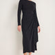 DB x WYSE Wrap Dress - Black